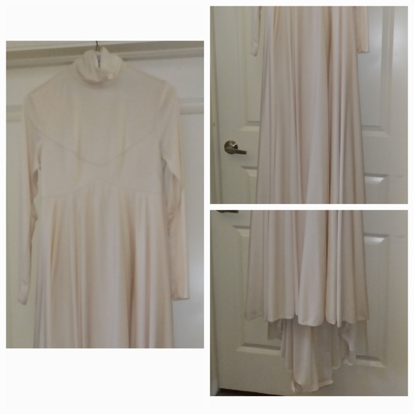 70s VINTAGE BIANCHI BOUTIQUE WEDDING DRESS